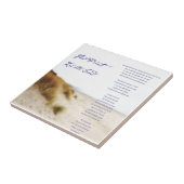 Fußabdrücke im Sand Fliese (Seite)