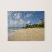 Fußabdrücke im Sand Puzzle (Horizontal)