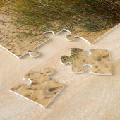 Fußabdrücke im Sand Puzzle (Seite)