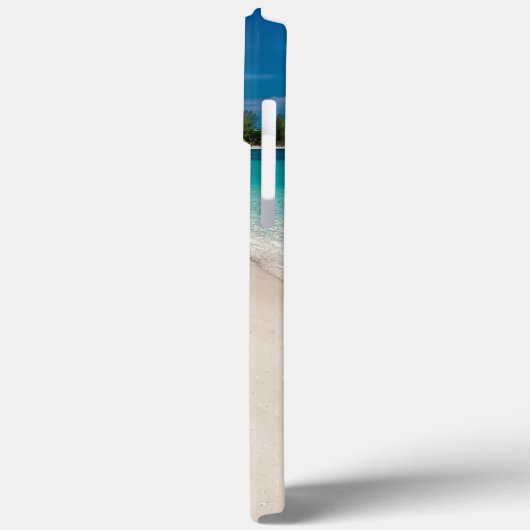 Fußabdrücke im tropischen Meer Case-Mate iPhone Hülle (Rückseite / Links)