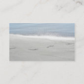 Fußabdrücke in den USA Visitenkarte (Rückseite)