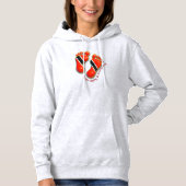 Fußabdrücke S2 Women's Hoodie - Trini (Vorderseite)
