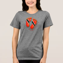 Fußabdrücke S2 Women's TShirt - Trini