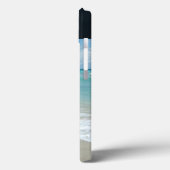 Fußabdrücke von White Sandy Beach, Landschaftlich Case-Mate iPhone Hülle (Rückseite / Links)