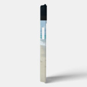 Fußabdrücke von White Sandy Beach, Landschaftlich Case-Mate iPhone Hülle (Rückseite / Rechts)