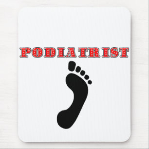Fußarzt-Mausunterlage Mousepad