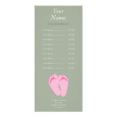 Fußarzt-oder Fußpfleger-Gestell-Karte Werbekarte (Vorne)