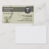 Fußarzt-Visitenkarten Visitenkarte (Vorne/Hinten)