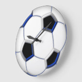 Fußball 10,75" große wanduhr (Winkel)