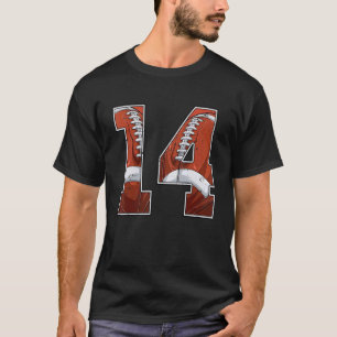 Fußball 14. Geburtstag Junge Vierzehn 14 Jahre alt T-Shirt