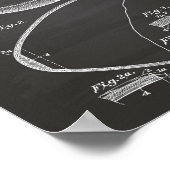 Fußball 1939 Patentart - Halbpension Poster (Ecke)