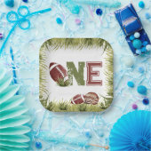 Fußball 1. Fußball Geburtstagsparty Pappteller (Party)