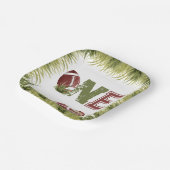 Fußball 1. Fußball Geburtstagsparty Pappteller (Gewinkelt)