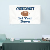 Fußball 1. Geburtstag Banner (Messeveranstaltung)