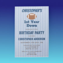 Fußball 1. Geburtstag