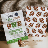 Fußball 1. Geburtstag Einladung