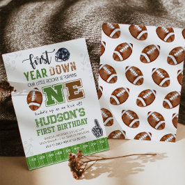 Fußball 1. Geburtstag Einladung