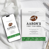 Fußball 1. Geburtstag Einladung