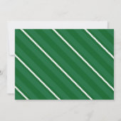 Fußball 1. Geburtstag Foto Einladung Black (Rückseite)