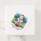 Fußball 1. Geburtstag Geschenkanhänger (Beispiel)