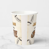 Fußball 1. Geburtstag Papier Cups Pappbecher (Links)