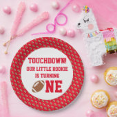 Fußball 1. Geburtstag Pappteller (Party)