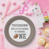 Fußball 1. Geburtstag Pappteller (Party)