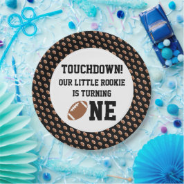 Fußball 1. Geburtstag Pappteller