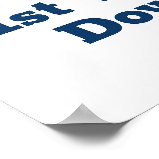 Fußball 1. Geburtstag Poster (Ecke)