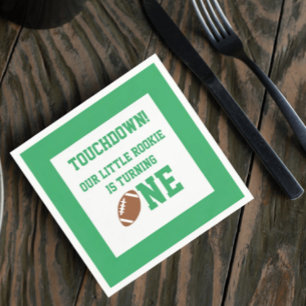 Fußball 1. Geburtstag Serviette