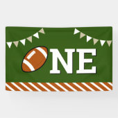 Fußball 1. Geburtstagsfeier Banner (Horizontal)