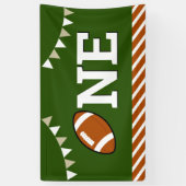 Fußball 1. Geburtstagsfeier Banner (Vertikal)