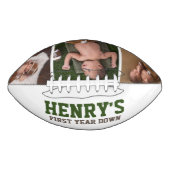 Fußball 1. Geburtstagskäpsel Football (Vorderseite)