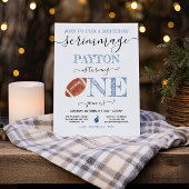 Fußball 1. Geburtstagsschrift Einladung