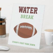 Fußball 1. Jahr ab 1. Geburtstag Sockelschild (In Situ)