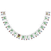 Fußball 1. Jahr ab Geburtstag Wimpelkette (Alle)