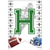 Fußball 1. Jahr ab Geburtstag Wimpelkette (Zweite Fahne)