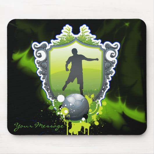 Fußball 1 Mousepad (Vorne)