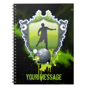 Fußball 1 Notizbuch Notizblock