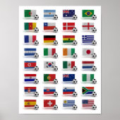 Fußball 2010 poster (Vorne)