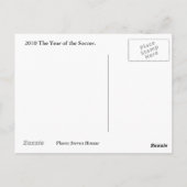 Fußball 2010 postkarte (Rückseite)