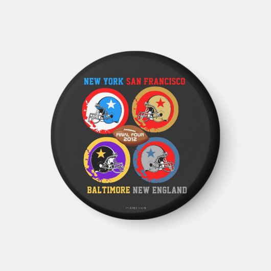 Fußball 2012 Final Four Magnet 1 (Vorne)