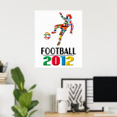 Fußball 2012 poster (Heimbüro)