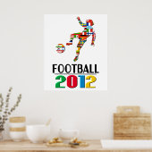 Fußball 2012 poster (Küche)