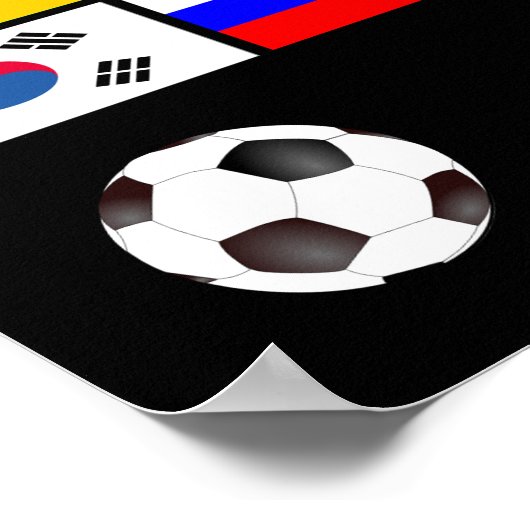 Fußball 2014 poster (Ecke)