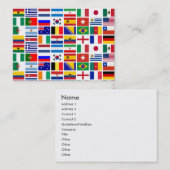 FUSSBALL 2014 VISITENKARTE (Vorne/Hinten)