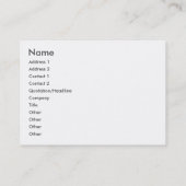 FUSSBALL 2014 VISITENKARTE (Rückseite)