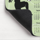 Fußball-2025-Kalender Mousepad (Ecke)
