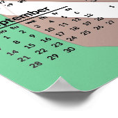 Fußball 2025 Kalender Poster (Ecke)