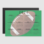 Fußball 2026 Kalender Magnetkarte (Vorne/Hinten)